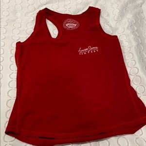SOLD Red Razorback Tank Too